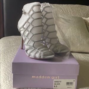 Madden Girl Sandals, Direct Silver